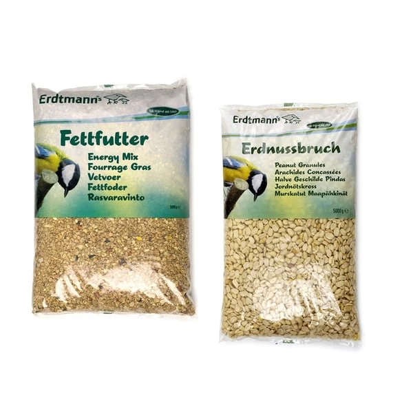 Erdtmann´s Fettfutter 5kg + Energiereicher Erdnussbruch 5kg 3 Erdtmann´s Fettfutter 5kg + Energiereicher Erdnussbruch 5kg