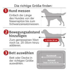 ZooRoyal In- & Outdoor Haustierbett Sam 61x48 Cm Grau -Pet Haus Verkauf Grosse findenoU4nzHJIN80mN