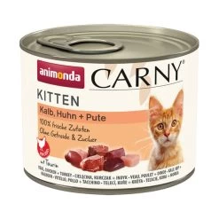 Animonda Carny Kitten Kalb, Huhn + Pute