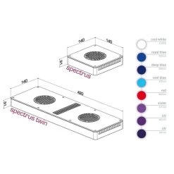 Aqua Medic Spectrus LED 12 Aqua Medic Spectrus LED -Pet Haus Verkauf aqua medic spectrus led 3
