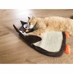 Aumüller Sisalkratzbrett Schmuse-Eule Mit Katzenminze -Pet Haus Verkauf aumuller sisalkratzbrett schmuse eule mit katzenminze 4