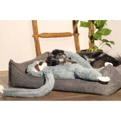 Beeztees XL Hundespielzeug Plüsch Faultier Mees Grau -Pet Haus Verkauf beeztees xl hundespielzeug plusch faultier mees grau 3