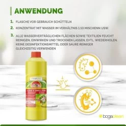Bogaclean Clean & Smell Free Concentrate 1000 Ml -Pet Haus Verkauf bogaclean clean and smell free concentrate 1000ml 5rEMy4UOSA3y5b
