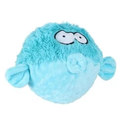 Coockoo Kugelfisch Gary Squeaker Ball Blau 12cm