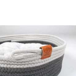 D&D Home - Korb Tailor - Ø 35 Cm -Pet Haus Verkauf d d home korb tailor grau mit weiss o 35 cm 4