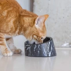 Designed By Lotte Melamin Katzennapf Vita -Pet Haus Verkauf designedbylotte katzennapf vita schwarz 4