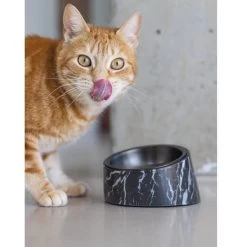 Designed By Lotte Melamin Katzennapf Vita -Pet Haus Verkauf designedbylotte katzennapf vita schwarz 5