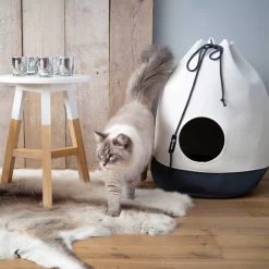 District 70 Katzenhöhle Casa 10 District 70 Katzenhöhle Casa -Pet Haus Verkauf district 70 katzenhohle casa weiss grau 4