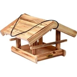 Dobar Vogelfutterhaus Zum Aufhängen, Geflammt