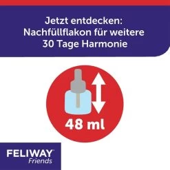 Feliway Friends 30-Tage Nachfüllflakon 48ml -Pet Haus Verkauf feliway friends 30 tage nachfullflakon 48ml 3weFbdmo0PRrQs