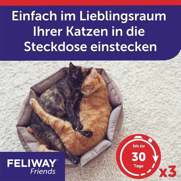 Feliway Friends 3x30 Tage Vorteilspack 7 Feliway Friends 3x30 Tage Vorteilspack – Bild 5