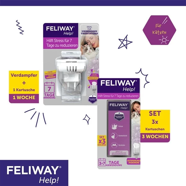 FELIWAY Help! Nachfüllset, Mit 3 Pheromonkartuschen 8 FELIWAY Help! Nachfüllset, Mit 3 Pheromonkartuschen – Bild 6