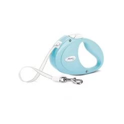 Flexi Welpen Gurtleine Hellblau 2m