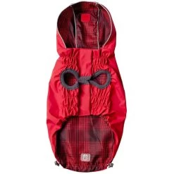 GF Pet Elastofit Regenmantel Rot -Pet Haus Verkauf gfpet regenmantel rot 3