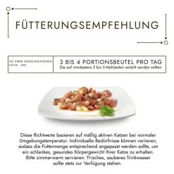 GOURMET A La Carte Mit Huhn, Spinat Und Pasta-Perlen 11 GOURMET A La Carte Mit Huhn, Spinat Und Pasta-Perlen -Pet Haus Verkauf gourmet a la carte huhn spinat pasta und perlen 26x85g 4