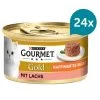 GOURMET Gold Raffiniertes Ragout Mit Lachs -Pet Haus Verkauf gourmet gold raffiniertes ragout mit lachs 24x85g