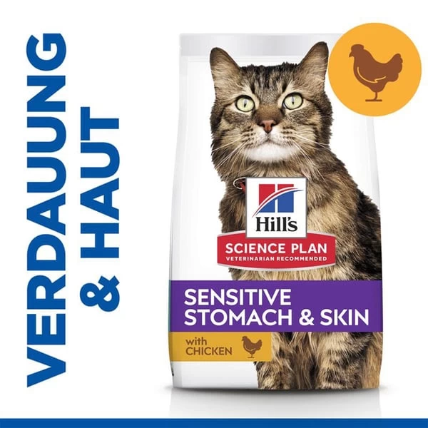 Hill's Science Plan Katze Sensitive Huhn – Bild 2