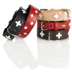 Hunter Swiss Halsband Rot/schwarz -Pet Haus Verkauf hunter swiss halsband rot schwarz 3