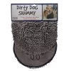 Karlie Dirty Dog Shammy Handtuch 80x35cm -Pet Haus Verkauf karlie dirty dog handtuch grau 1