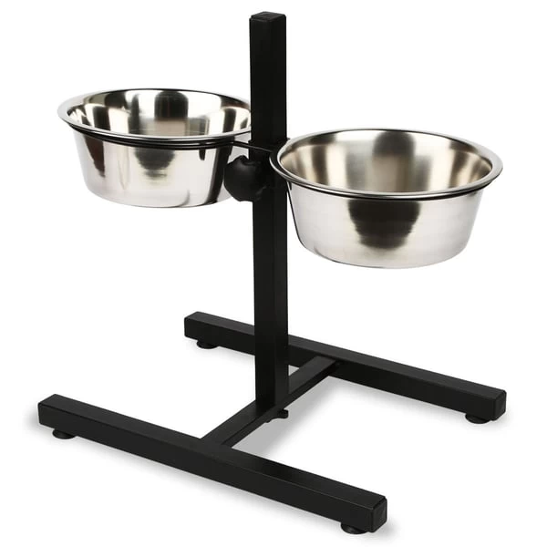 Kerbl Futterbar Inkl. Näpfe 2x1800ml 5 Kerbl Futterbar Inkl. Näpfe 2x1800ml – Bild 3