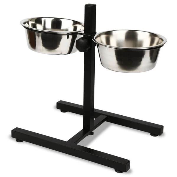 Kerbl Futterbar Inkl. Näpfe 2x1800ml 4 Kerbl Futterbar Inkl. Näpfe 2x1800ml – Bild 2