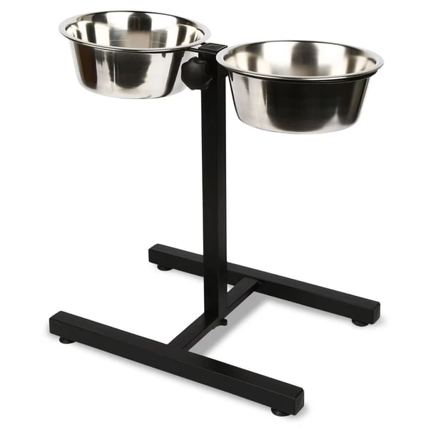 Kerbl Futterbar Inkl. Näpfe 2x1800ml 6 Kerbl Futterbar Inkl. Näpfe 2x1800ml – Bild 4