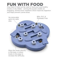 Nina Ottosson Dog Hide N' Slide - Composite Intelligenzspielzeug -Pet Haus Verkauf nina ottosson inteligenz spielzeug hide n slide web 4