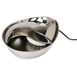 Pioneer Pet Edelstahl Trinkbrunnen Rain Drop Style 2,8 L -Pet Haus Verkauf pioneer pet edelstahl trinkbrunnen rain drop style 2 8 l 5