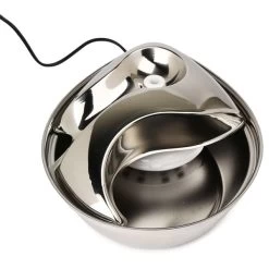 Pioneer Pet Edelstahl Trinkbrunnen Rain Drop Style 2,8 L -Pet Haus Verkauf pioneer pet edelstahl trinkbrunnen rain drop style 2 8 l 7