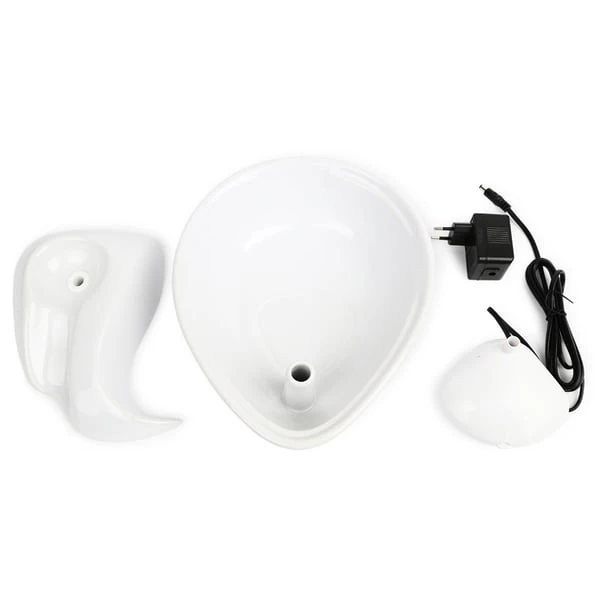 Pioneer Pet Keramik Trinkbrunnen Rain Drop Style 1,8 L Weiß 7 Pioneer Pet Keramik Trinkbrunnen Rain Drop Style 1,8 L Weiß – Bild 5