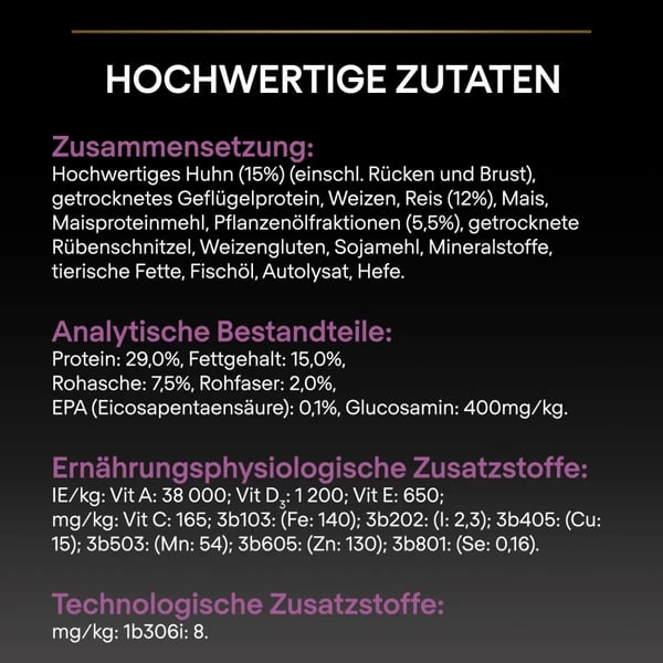 PRO PLAN Small & Mini Adult 9+ Huhn 8 PRO PLAN Small & Mini Adult 9+ Huhn – Bild 6