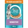 PURINA ONE SENSITIVE In Sauce Huhn 26x85g