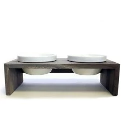 Replus Gohan Doppelnapf In Schiefer -Pet Haus Verkauf replus gohan doppelnapf schiefer1