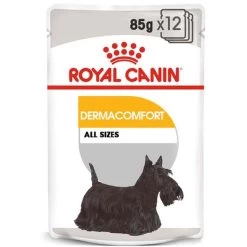 ROYAL CANIN DERMACOMFORT Nassfutter Für Hunde Mit Empfindlicher Haut 12x85g -Pet Haus Verkauf royal canin dermacomfort all sizes 85g web
