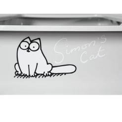 Simon's Cat Katzentoilette Mit Rand -Pet Haus Verkauf simons cat katzentoilette 3