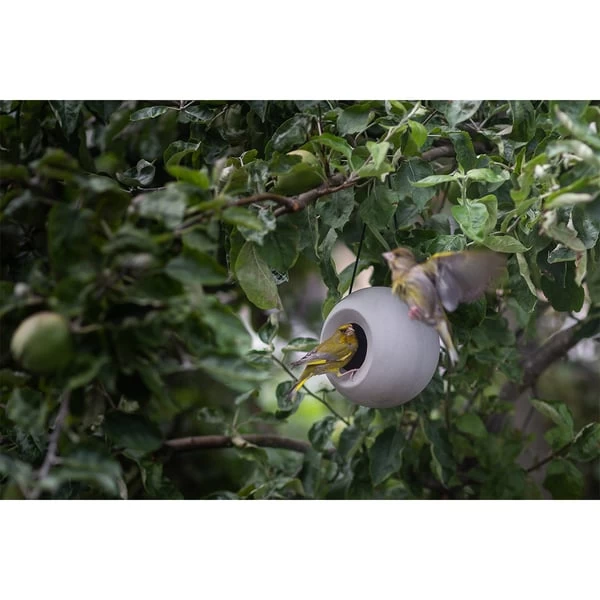 Singing Friend Futterspender Lisa Keramik Grau 4 Singing Friend Futterspender Lisa Keramik Grau – Bild 2