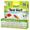 Tetra Pond 6in1 Teststreifen 25 St. -Pet Haus Verkauf tetra pond 6in1 teststreifen 25 st