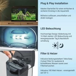 Tetra Starter Line LED Aquarium 105L 10 Tetra Starter Line LED Aquarium 105L -Pet Haus Verkauf tetra starterline led 105l 3cHuC0DM3cubnp