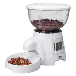 Trixie Futterautomat TX7, 5L - Weiß