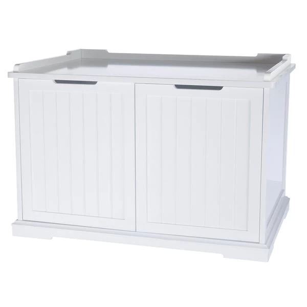 Trixie Katzenhaus Für Katzentoilette XL, Weiß 5 Trixie Katzenhaus Für Katzentoilette XL, Weiß – Bild 3