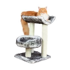 Trixie Kratzbaum Isaba 62cm - Schwarz/weiß 5 Trixie Kratzbaum Isaba 62cm - Schwarz/weiß -Pet Haus Verkauf trixie kratzbaum isaba 62cm schwarz weiss 01