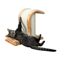 Trixie Kratzwelle Auf Stamm Inca Braun -Pet Haus Verkauf trixie kratzwelle auf stamm inca 25x39x44cm braun 01