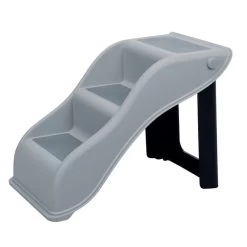 Trixie Treppe Aus Kunststoff - Hellgrau -Pet Haus Verkauf trixie treppe kunststoff