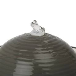 Trixie Trinkbrunnen Keramik Vital Flow 1,5 L, Grau/weiß -Pet Haus Verkauf trixie trinkbrunnen keramik vital flow 1 5 l grau weiss 4