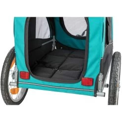 Trixie Fahrradanhänger Türkis -Pet Haus Verkauf trixie fahrradanhaenger tuerkis schwarz web 9