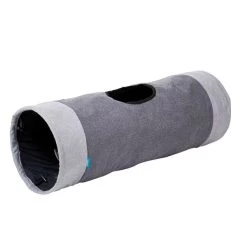 ZooRoyal Rascheltunnel Maja Grau Ø 30 X 90 Cm