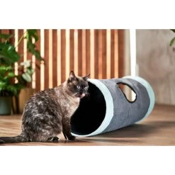 ZooRoyal Rascheltunnel Maja Anthrazit Ø 30 X 90 Cm -Pet Haus Verkauf zooroyal rascheltunnel maja anthrazit O 30 x 90 cm 35e20555c56e4e