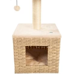 ZooRoyal Kratzbaum Gili 82,5 Cm Creme -Pet Haus Verkauf zooroyal kratzbaum gili 82 5cm creme web 9