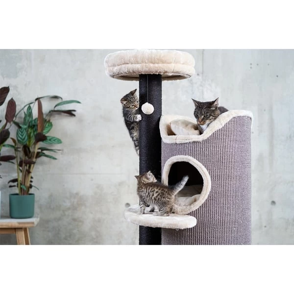 ZooRoyal Kratzbaum Juanita 132cm 6 ZooRoyal Kratzbaum Juanita 132cm – Bild 4