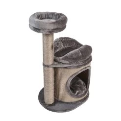 ZooRoyal Kratzbaum Suna 87cm Grau -Pet Haus Verkauf zooroyal kratzbaum suna 87cm 7